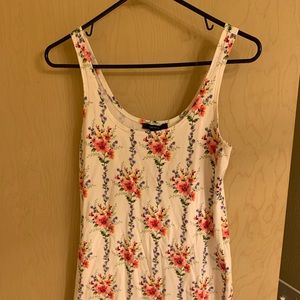 Forever 21 floral bodycon dress